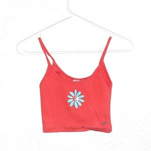 Embroidered tank top